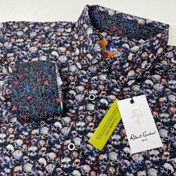 Robert Graham Other - Robert Graham Angel Fire Flip Cuff Button Shirt